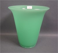 Fenton Jade Green # 681 Flared Vase