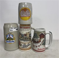 COLLECTIBLE STEINS LOT