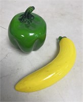 GLASS GREEN PEPPER AND MORE