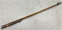 Vintage South Bend Bamboo Rod, Marked HC H or C