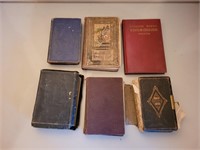 Older books. Possibly  first editions. Unverified