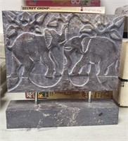 MARBLE ELEPHANT STATUE