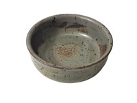Vintage 5 1/2" Signed Pottery Bowl