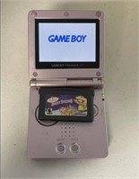 GAMEBOY ADVANCE SP WITH GAME