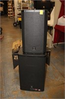2pc Electro Voice Speakers ZLX-12BT