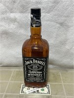 Large 3 liter Jack Daniels whiskey advertising