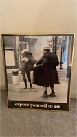 Expose Yourself To Art Print 17x20