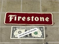 Vintage Firestone Tire advertising back patch