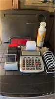 Office Supplies Duster Calculator Adding Machine