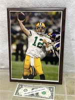 Arron Rodgers Green Bay packers wall plaque