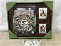 Green Bay Packers all time Greats wall plaque
