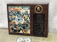 2002 Green Bay Packers wall plaque
