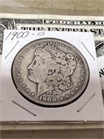 1900 O Morgan silver dollar US coin