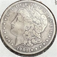1901 O Morgan Dollar Fine
