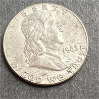 1963 P Franklin Half Dollar