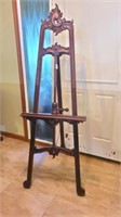 Hand Carved Wooden Easel