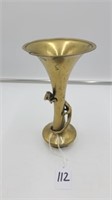Brass Lizard Vase