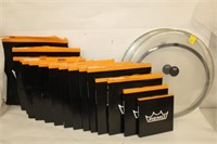 17pc Drum Heads