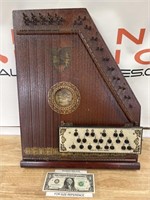 Antique Radio Concert Harp Co Advertising