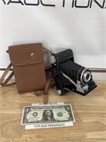 Vintage Rollex 20 folding camera with case