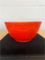 Pyrex red mixing bowl no numbers