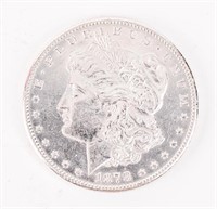 Coin 1878-S Morgan Silver Dollar, Gem BU-PL