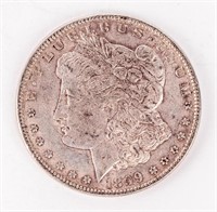 Coin 1899-P, Morgan Silver Dollar, Nice