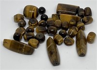 (LG) Various Size/Shape Tigers Eye Stones From