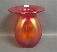 Posinger Red Flared Top Vase