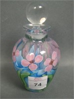 1983 Lundberg Studios Floral Decorated Perfume