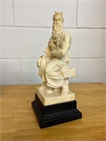 VTG Michelangelo's Horned Moses Figure Italy