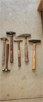 6 miscellaneous hammers