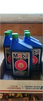 5 quarts mobile 10w30 motor oil, unopened