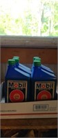 6 quarts mobile 10w30 motor oil, unopened