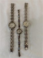 Sterling Silver Watches Marked