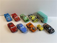 Lot of 10 Disney Cars Movie Toys