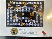 Disney Decades Collector Coins Folder