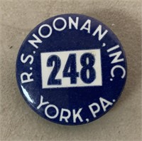 R S Noonan Employee/Tool Pin 248