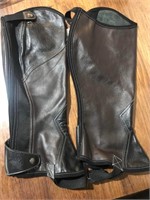 GG RIDER LEATHER CHAPS large