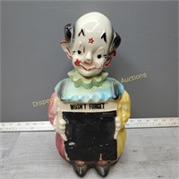 Clown Cookie Jar