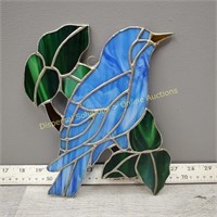 Stain Glass Blue Bird