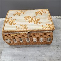 Yellow Sewing Basket +