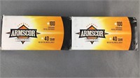 200 rnds of 40 S&W Armscor