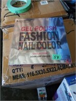 Gel polish fashion nail color