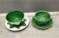 Cabbage Leaf Serving Bowl