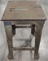 Vintage Saw Table 35"Hx20"x20"