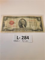 1928-C $2 Bill "Large Two"