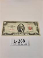 1953-B $2 Bill