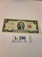 1963 $2 Bill "very crisp"