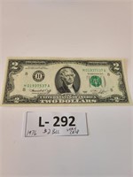 1976 $2 Bill Uncirculated